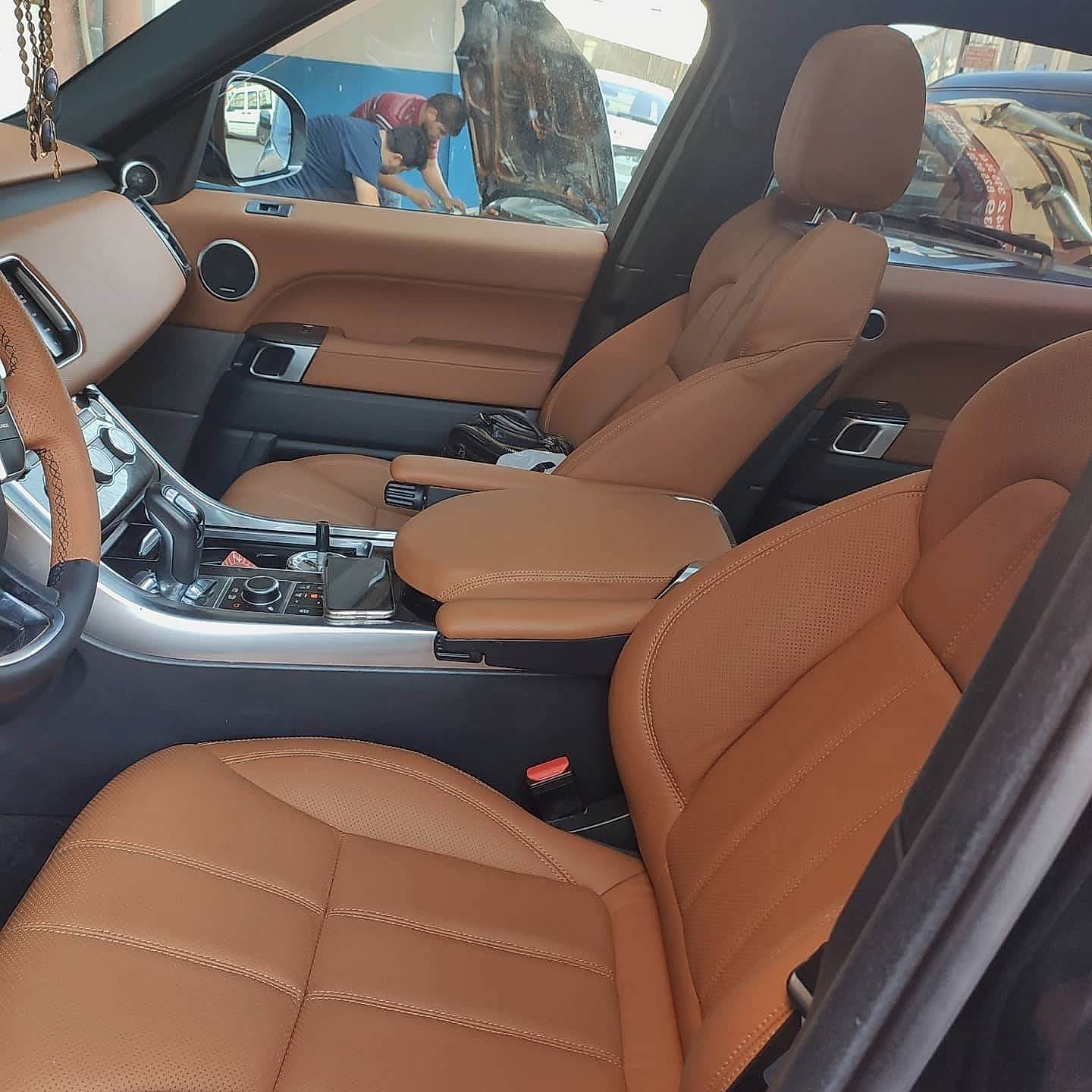 Koltuk ve direksiyon deri ve kumaş döşeme-11