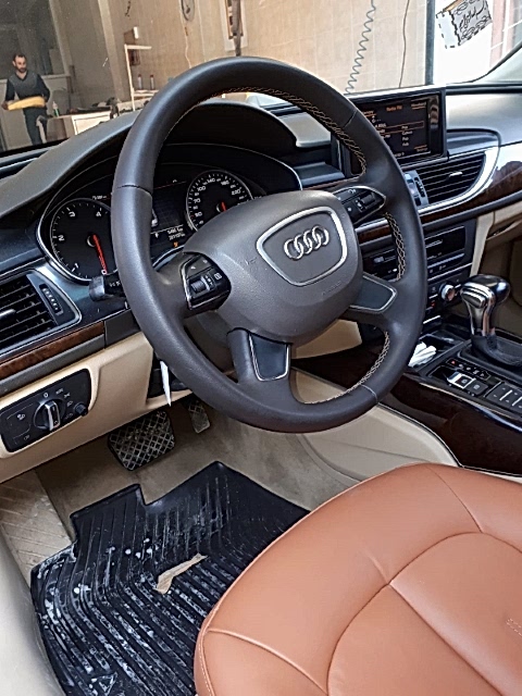 Koltuk ve direksiyon deri ve kumaş döşeme-5